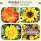 24-Inch Spring & Summer Wreath – Sunflowers, Daisies, Eucalyptus with Welcome Sign for Front Door, Porch, Indoor & Outdoor Home Decor